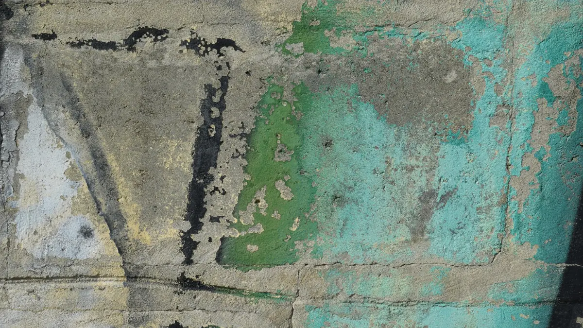 Mold Exposure Symptoms eliminated by repairing peeling paint and cracked wall surfaces during home remediation.