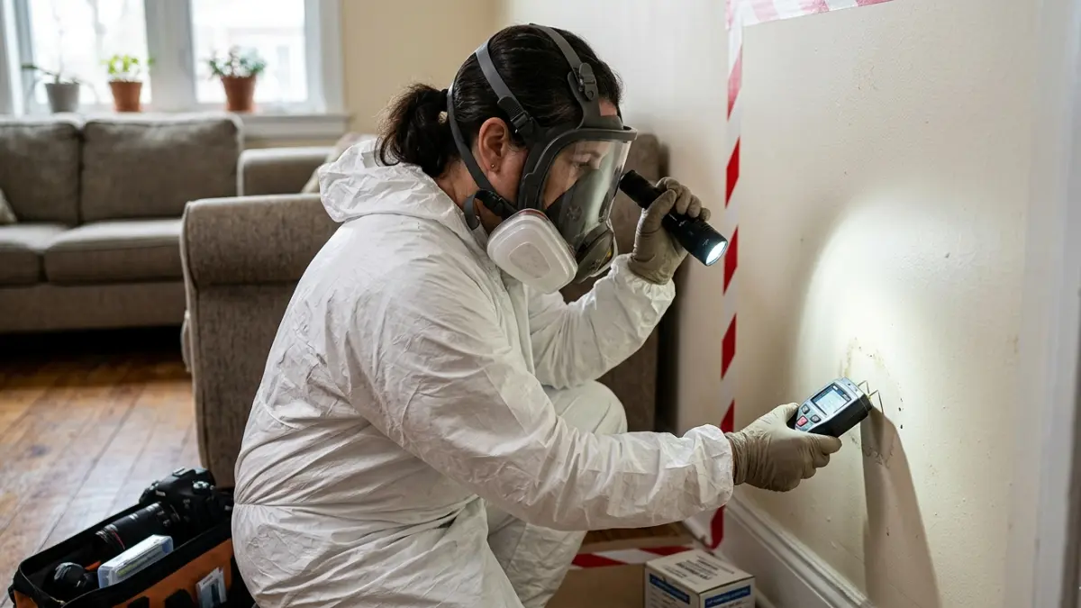 Prevent Mold by hiring a professional when recurring mold indicates a hidden moisture problem