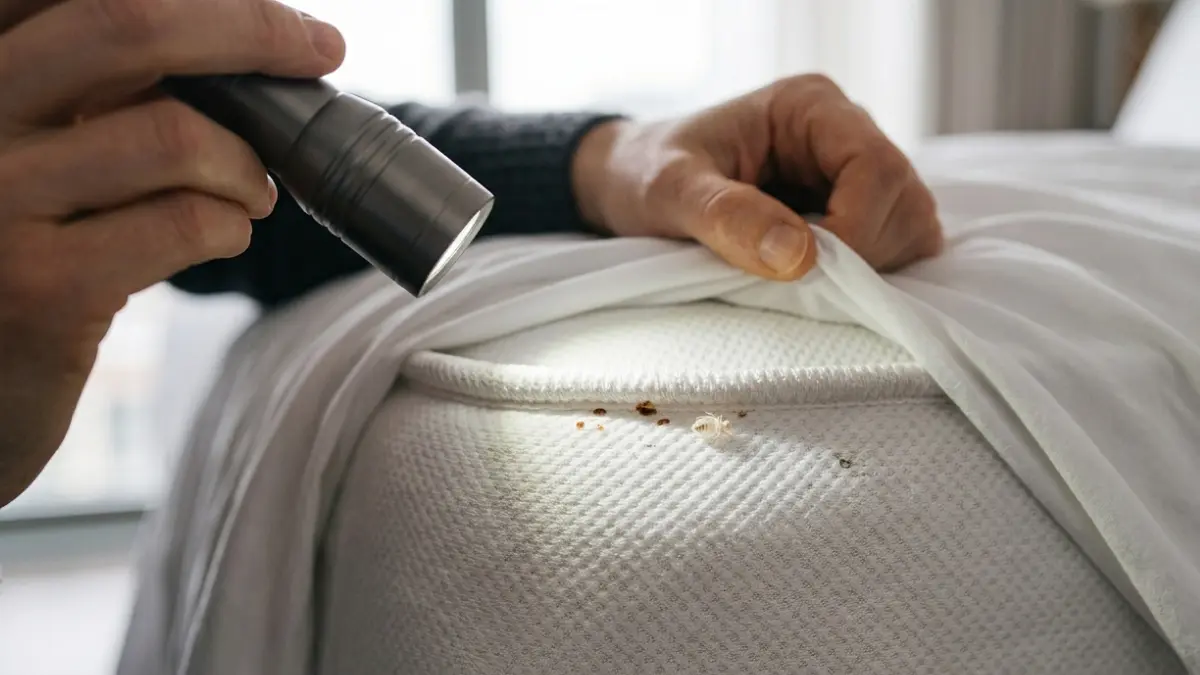 Prevent Bed Bugs by recognizing early warning signs on mattress seams during routine inspections.