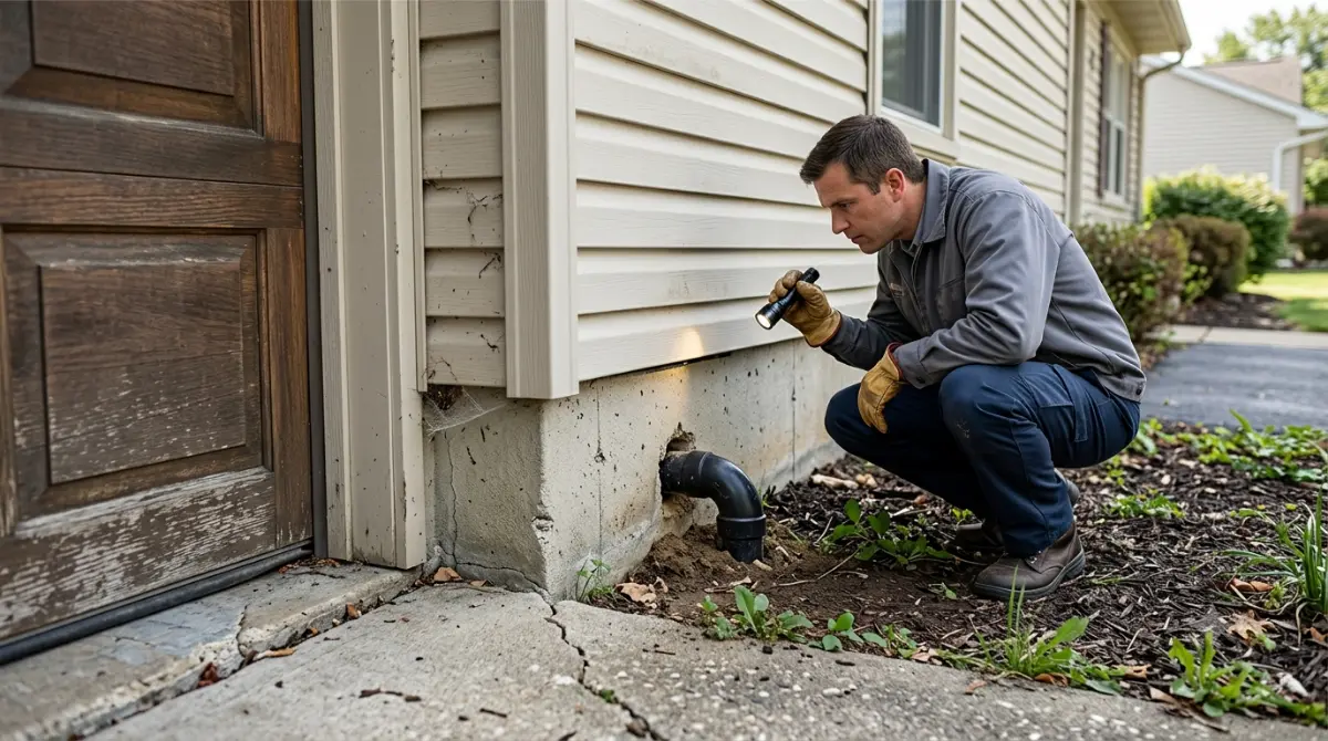 Mice Get In Through Ground-Level House Entry Points