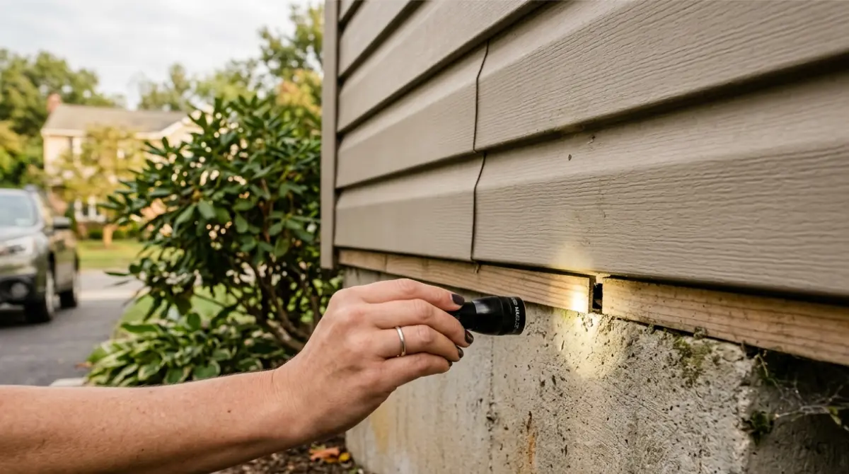 Mice Get Into a House Through a Quarter-Inch Foundation Gap